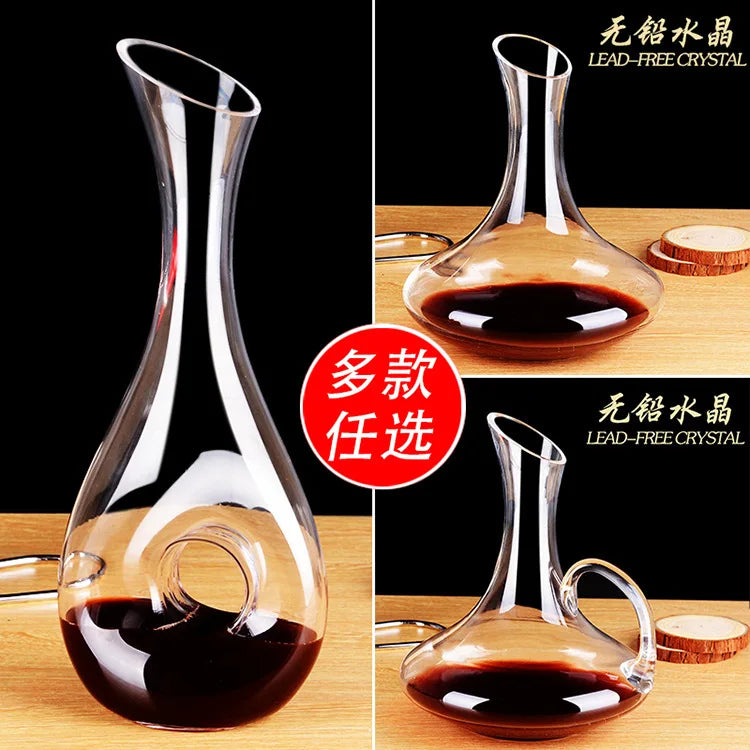 Crystal wine decanter glass Creative wine pot dispenser