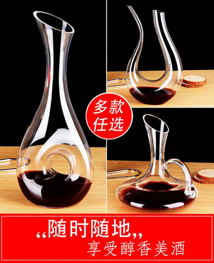 Crystal wine decanter glass Creative wine pot dispenser