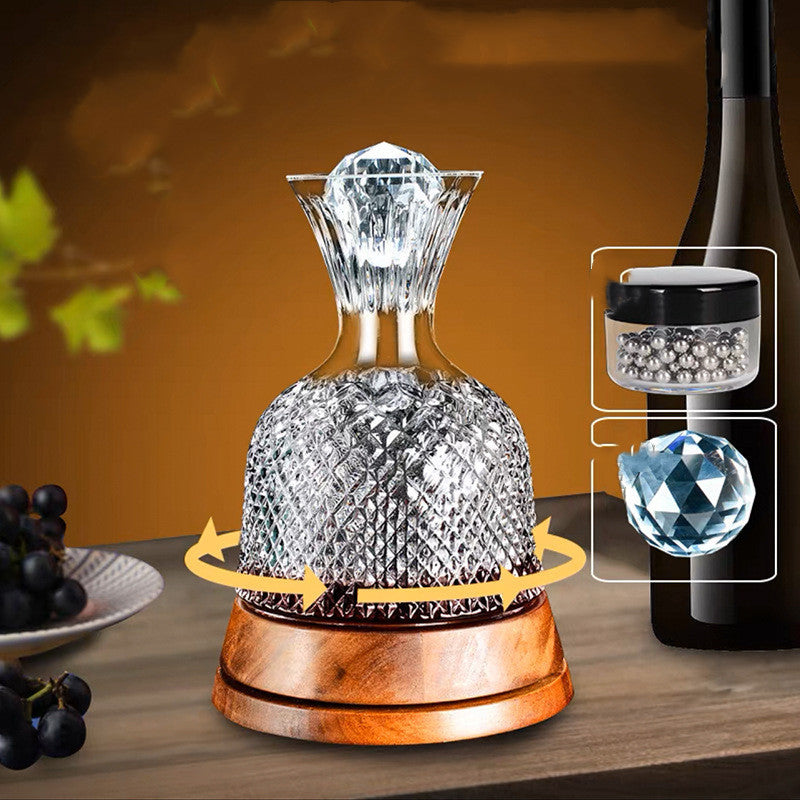 Crystal Glass Vortex Red Wine Decanters Kit